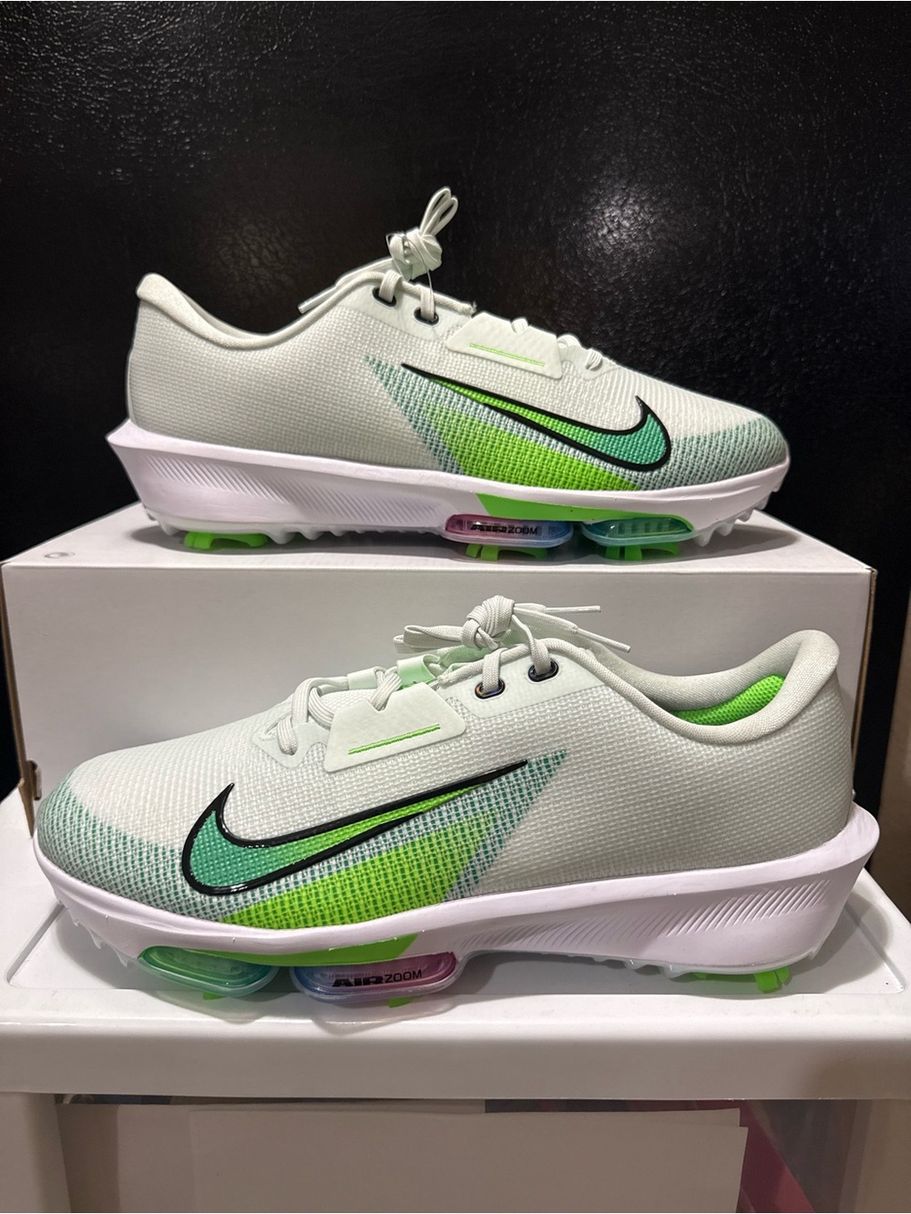 Nike Air Zoom Infinity Tour 2 Golf Barely Green FD0218-300 Men's Size 12.5 Wide